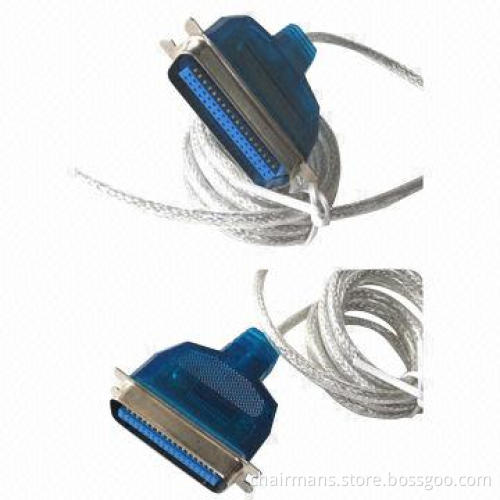 USB Transfer 1284 Wide Mouth 36-pin Printer USB Conversion Cable, Reliable Data Transmission